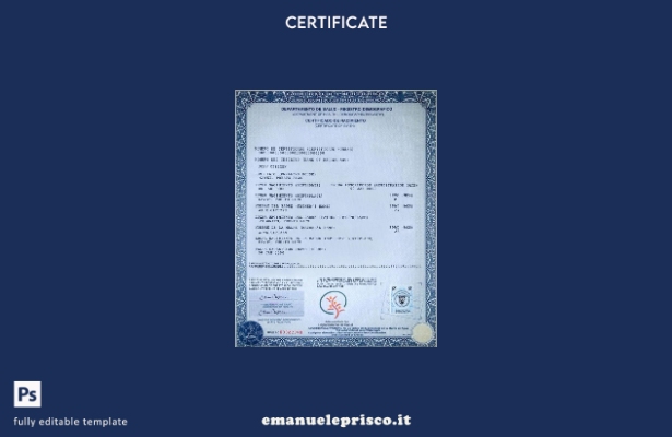 modello di certificato di nascita di Porto Rico in stile verificato